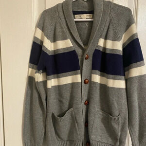 Hope & Henry Boys' Shawl Collar Cardigan